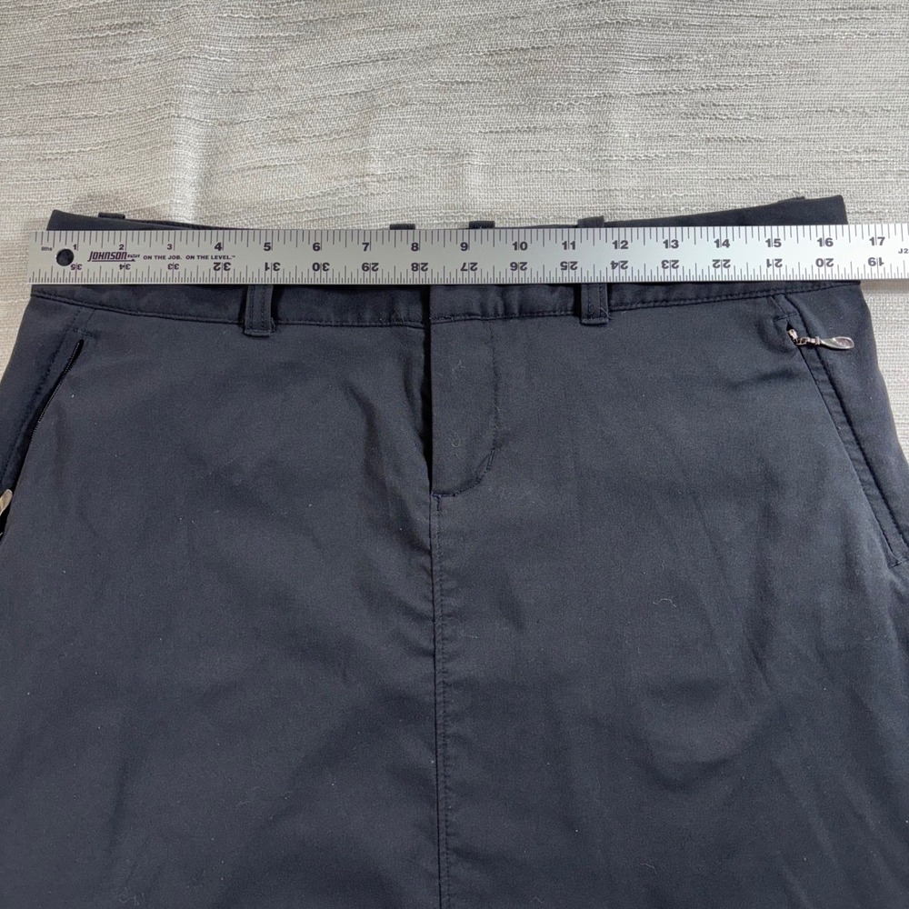 The North Face Womens Skirt Black Size 8 Zip Pockets‎ Utility Style Casual - Picture 3 of 6